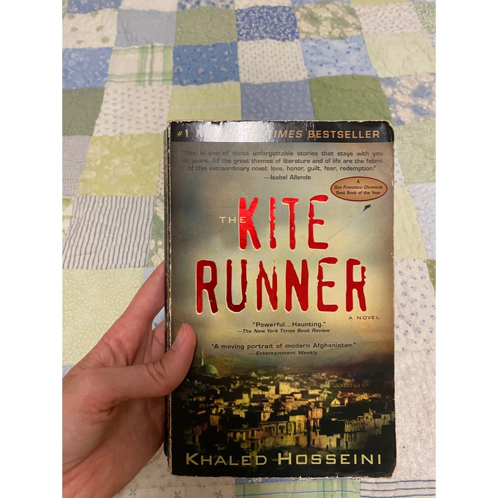 The Kite Runner by Khaled Hosseini Paperback Novel ISBN 1-59448-000-1